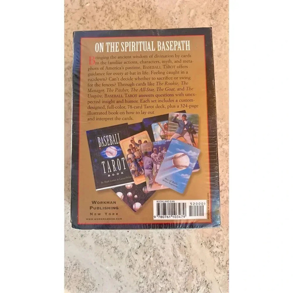 Tarot Cards Dan Gardiner Mark Lerner Book Card Set Baseball Cards Sealed VTG New - Picture 4 of 8